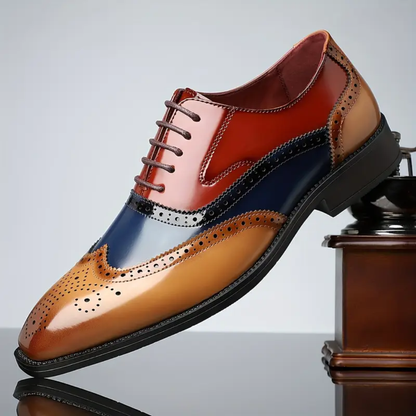 Van Beeck Amsterdam® | Wingtip Oxfords met Tijdloze Elegantie en Dagelijks Comfort voor Formele en Casual Looks