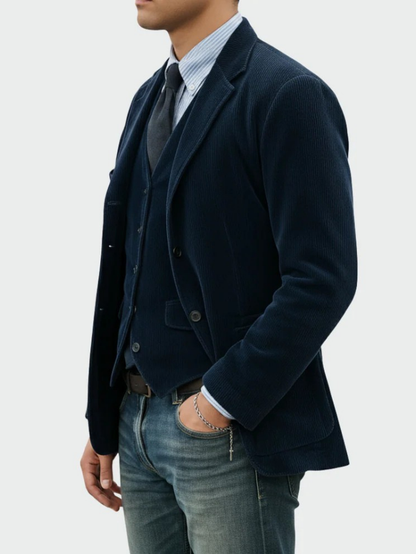 Van Elst Mode® | 2-DELIGE PAK: BLAZER EN VEST