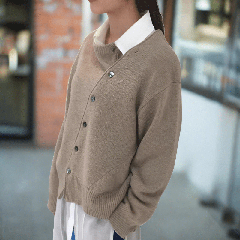Van Beeck Amsterdam® | Cardigan Met Knoopjes