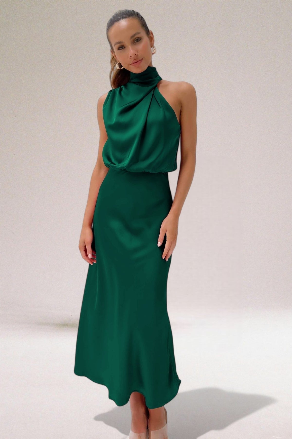 Van Beeck Amsterdam® | Satijnen Glamour Jurk