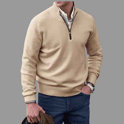 Van Elst Mode® | Moderne Zip Trui