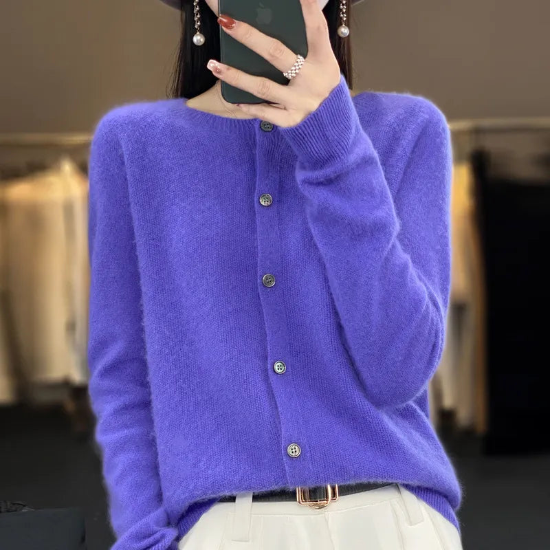 Van Beeck Amsterdam® | Elegante Knoopjes Cardigan