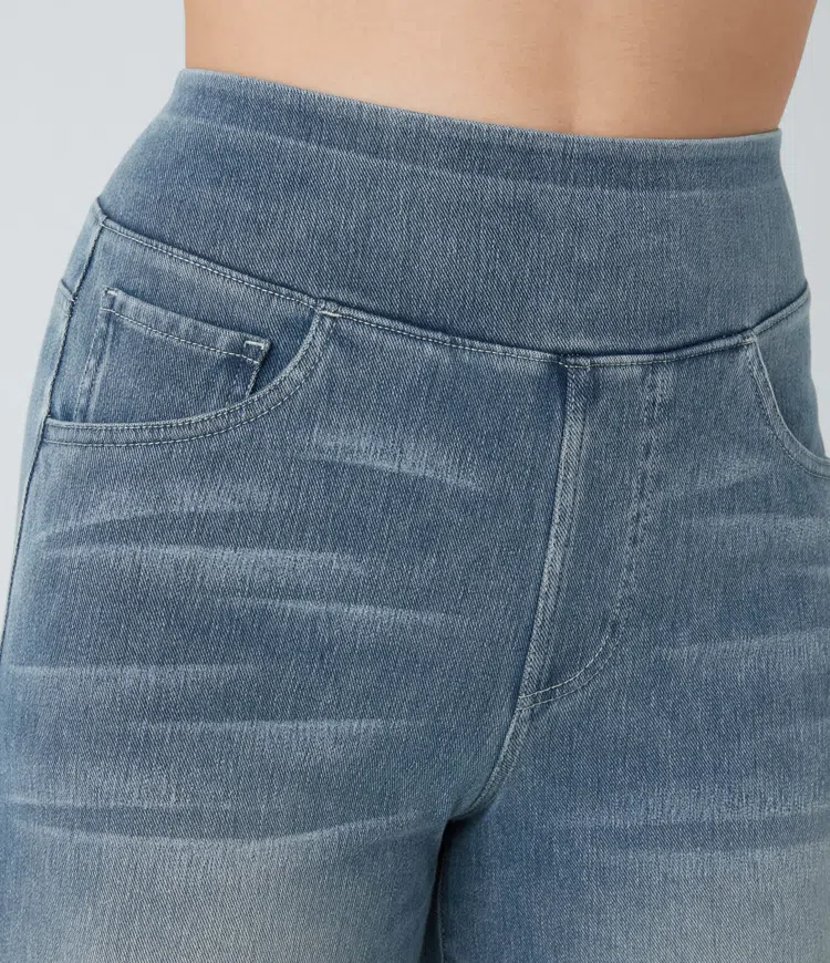Van Beeck Amsterdam® | Comfortabele jeans met hoge taille