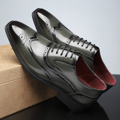 Van Beeck Amsterdam® | Wingtip Oxfords met Tijdloze Elegantie en Dagelijks Comfort voor Formele en Casual Looks