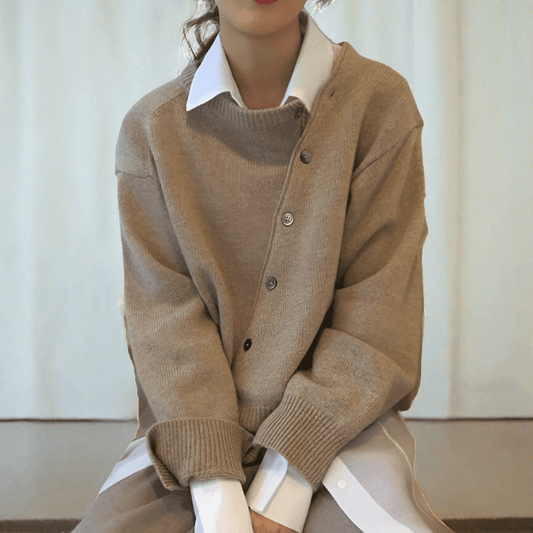 Van Beeck Amsterdam® | Cardigan Met Knoopjes