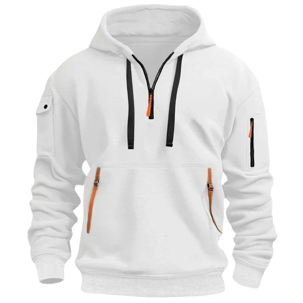 Van Elst Mode® | Stijlvolle Hoodie met ritszakken (TIJDELIJK 1+1 GRATIS!)