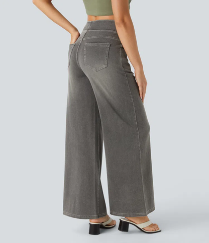 Van Beeck Amsterdam® | Comfortabele jeans met hoge taille