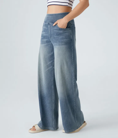 Van Beeck Amsterdam® | Comfortabele jeans met hoge taille
