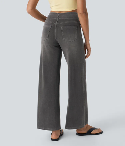 Van Beeck Amsterdam® | Comfortabele jeans met hoge taille