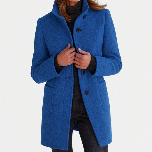 Van Beeck Amsterdam® | Damesjas met hoge kraag