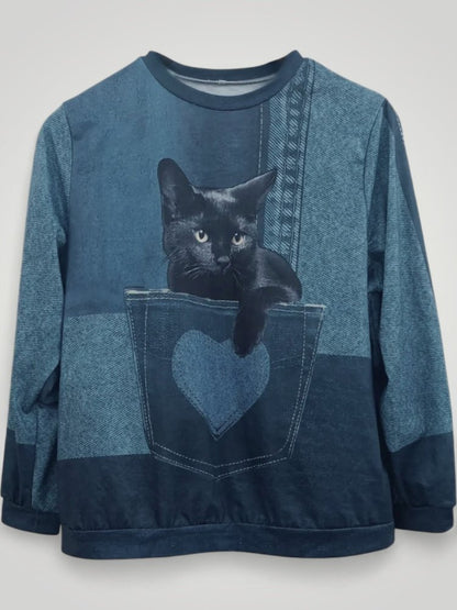 Van Beeck Amsterdam® | Stijlvolle kattentrui (TIJDELIJK 50% KORTING!)