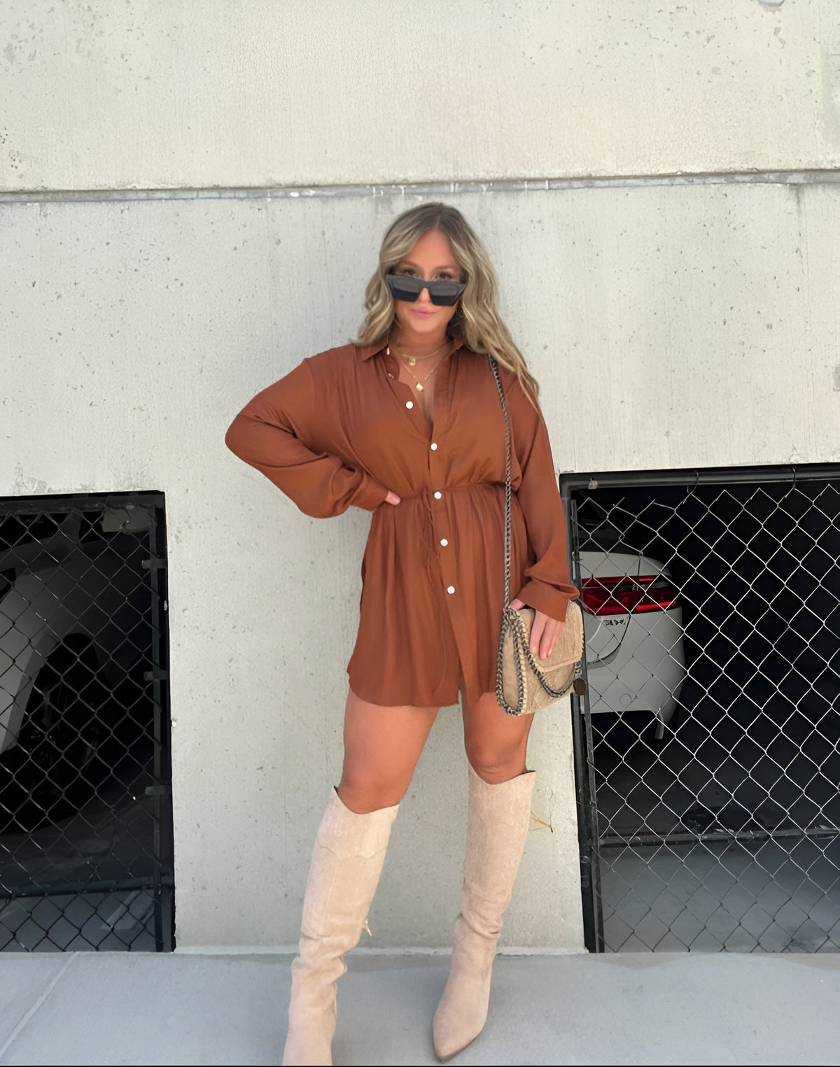 Van Beeck Amsterdam® | Trendy Satijnen Romper Jurk
