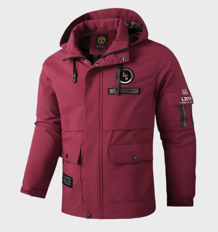 Van Elst Mode® |  Getailkunstleerde Heren Winterjas