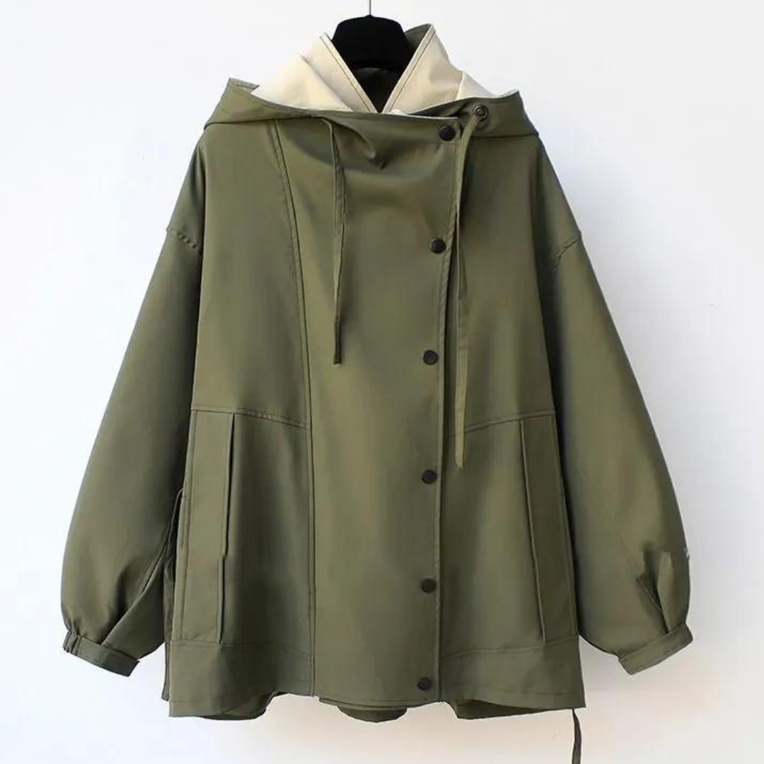 Van Beeck Amsterdam® | Moderne Tweekleurige Trenchcoat
