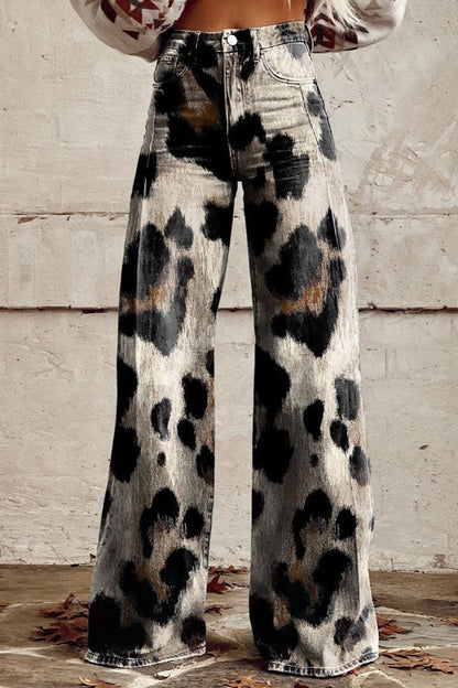 Van Beeck Amsterdam® | Boho Vintage Broek met Chic Print