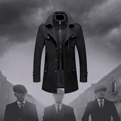 Van Elst Mode® | Stijlvolle Peaky Blinders Winterjas