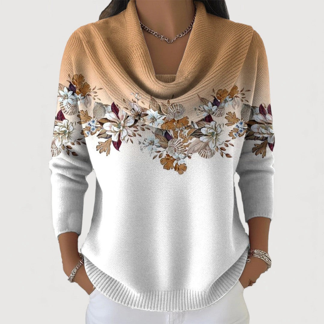 Van Beeck Amsterdam® | Elegante bloemen trui
