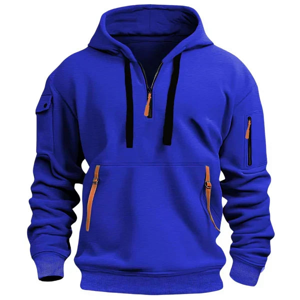Van Elst Mode® | Stijlvolle Hoodie met ritszakken (TIJDELIJK 1+1 GRATIS!)