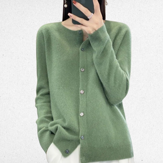 Van Beeck Amsterdam® | Elegante Knoopjes Cardigan