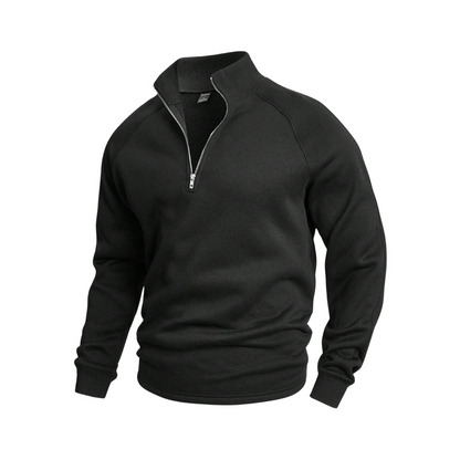 Van Elst Mode® | Zip-up met halve rits