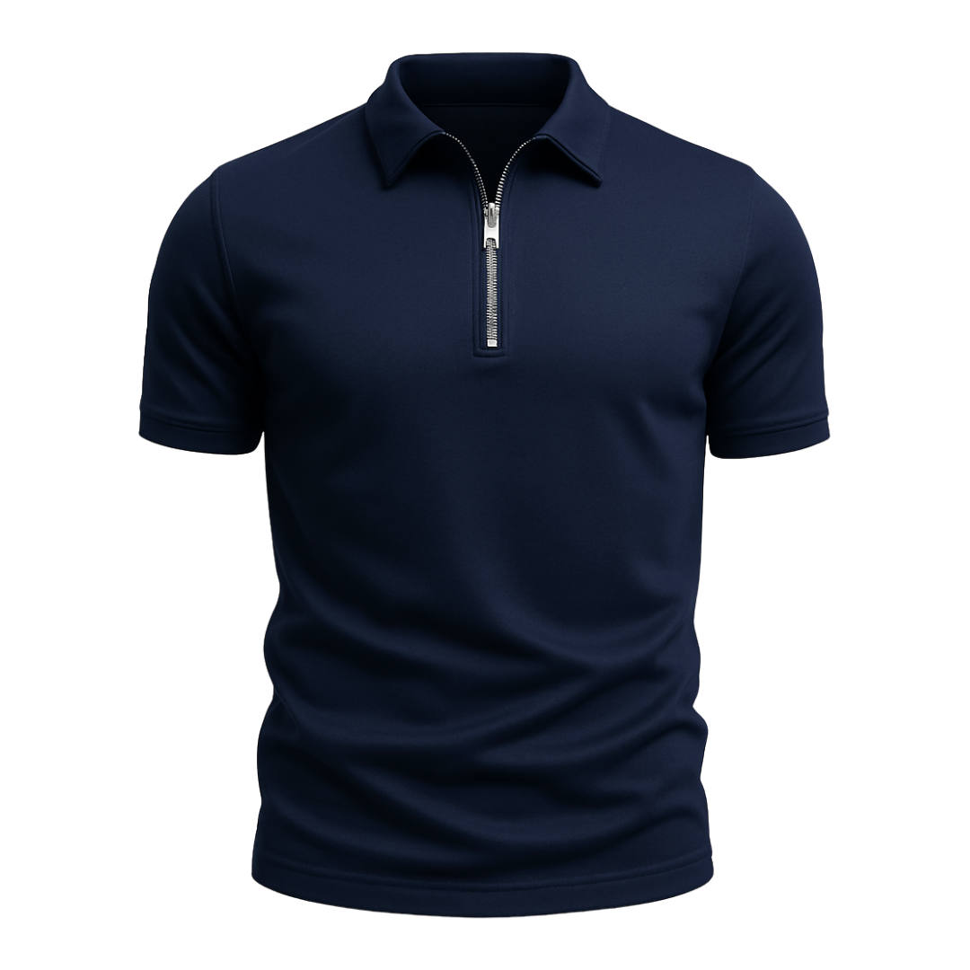 Van Elst Mode® | Klassieke Rits Polo Shirt (TIJDELIJK 1+1 GRATIS!)