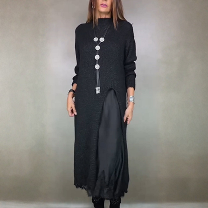 Van Beeck Amsterdam® | Complete stijlvolle outfit  (Lange trui + jurk)