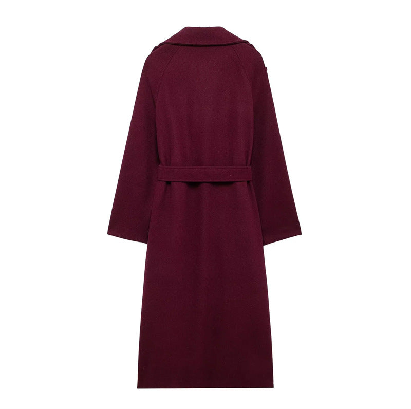 Van Beeck Amsterdam® | Classy Burgundy Jas