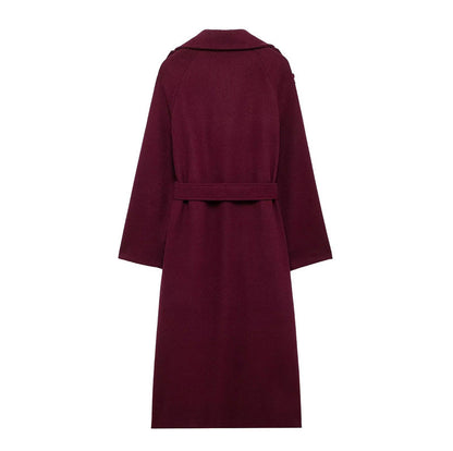 Van Beeck Amsterdam® | Classy Burgundy Jas