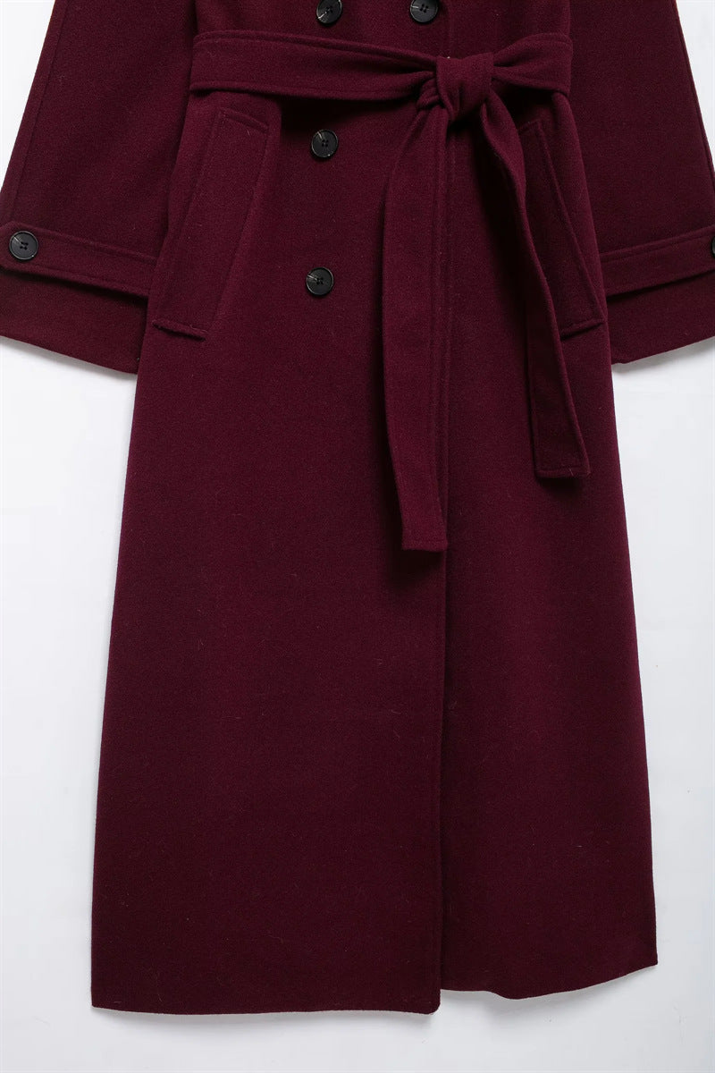 Van Beeck Amsterdam® | Classy Burgundy Jas