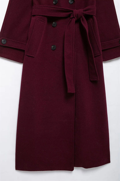 Van Beeck Amsterdam® | Classy Burgundy Jas