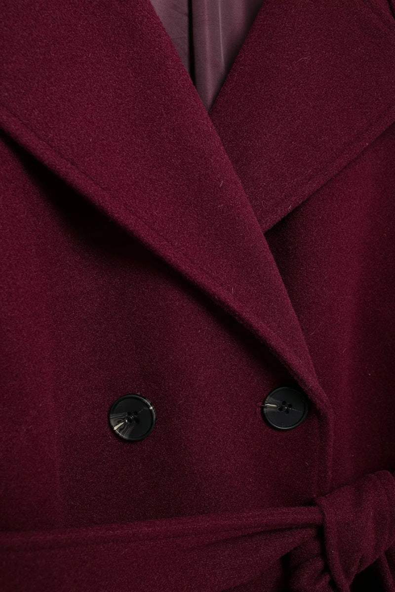 Van Beeck Amsterdam® | Classy Burgundy Jas