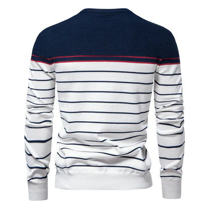 Van Elst Mode® | Herentrui Met Streepdesign