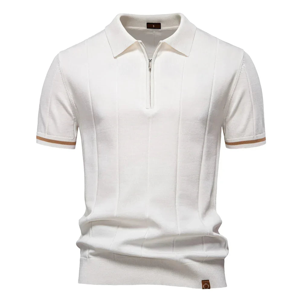 Van Elst Mode® | Zomerse Polo met Rits