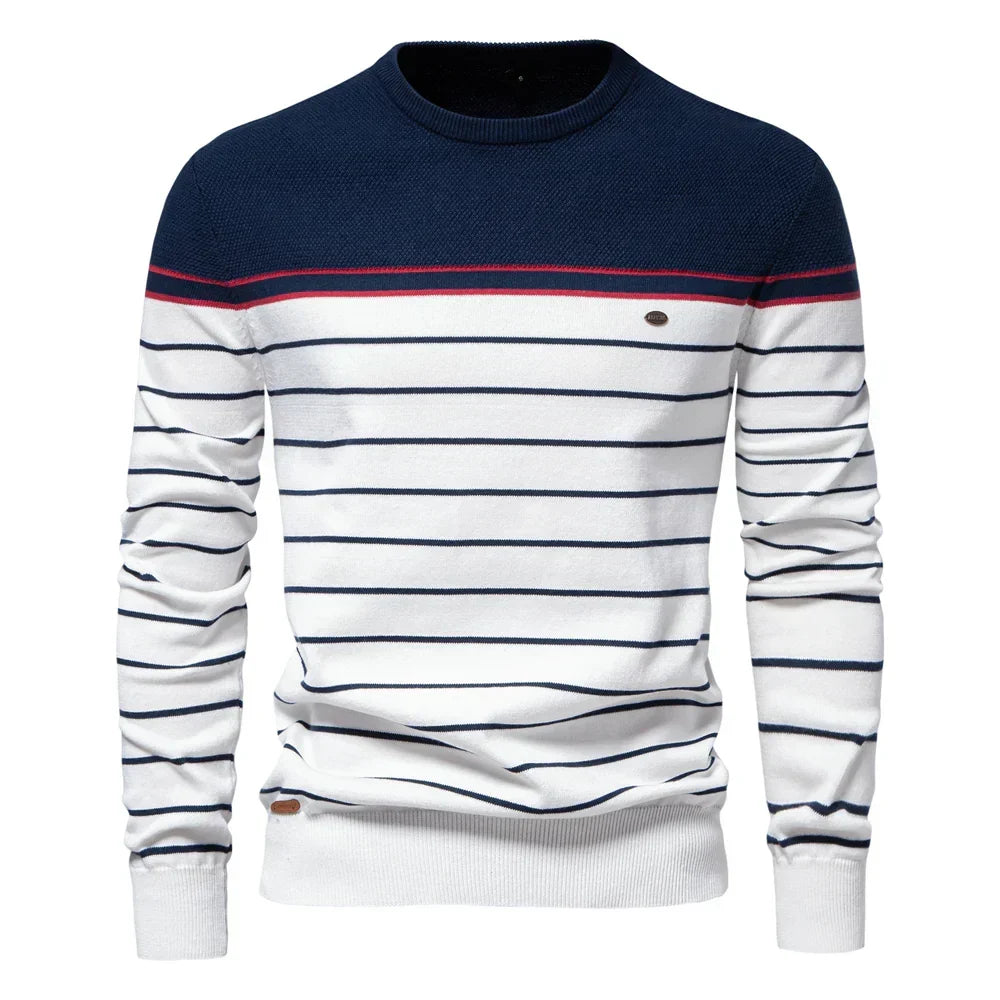 Van Elst Mode® | Herentrui Met Streepdesign
