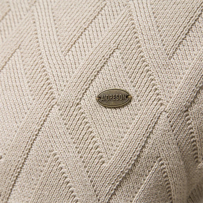 Van Elst Mode® | Herentrui Met Ruit Design