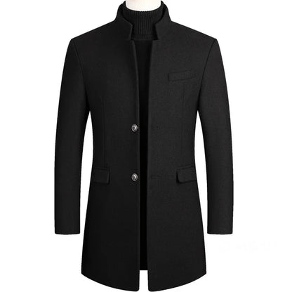 Van Elst Mode® | Kasjmier-wollen heren trenchcoat