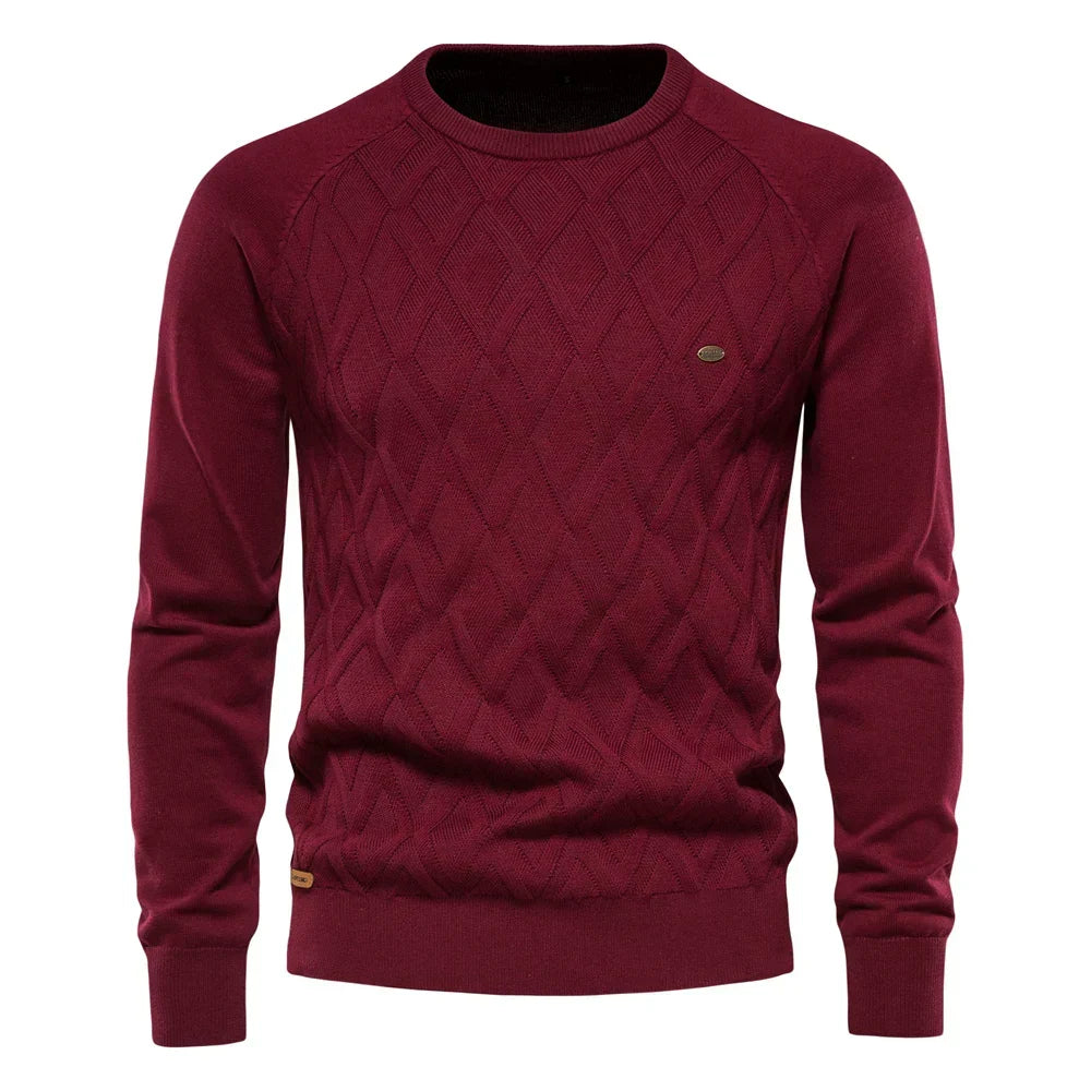 Van Elst Mode® | Herentrui Met Ruit Design