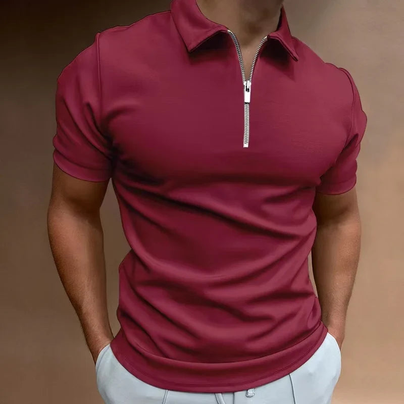 Van Elst Mode® | Klassieke Rits Polo Shirt (TIJDELIJK 1+1 GRATIS!)