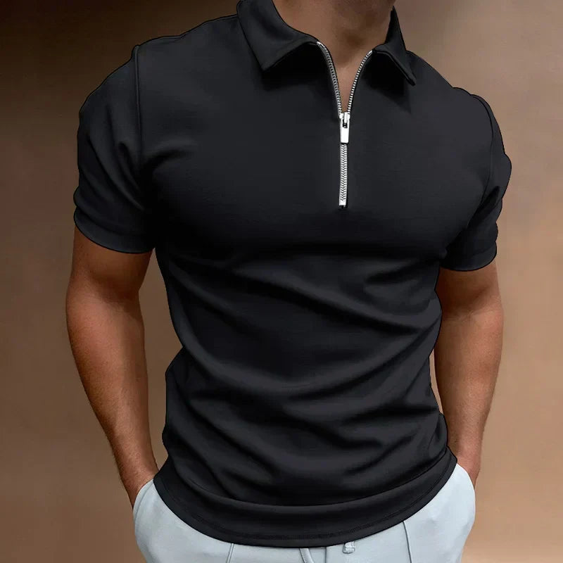 Van Elst Mode® | Klassieke Rits Polo Shirt (TIJDELIJK 1+1 GRATIS!)