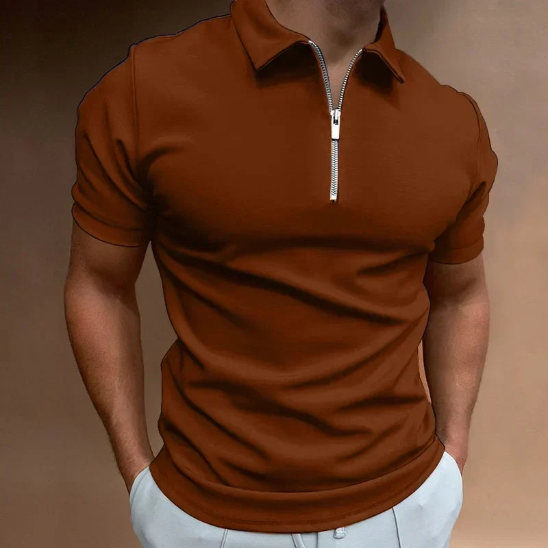 Van Elst Mode® | Klassieke Rits Polo Shirt (TIJDELIJK 1+1 GRATIS!)