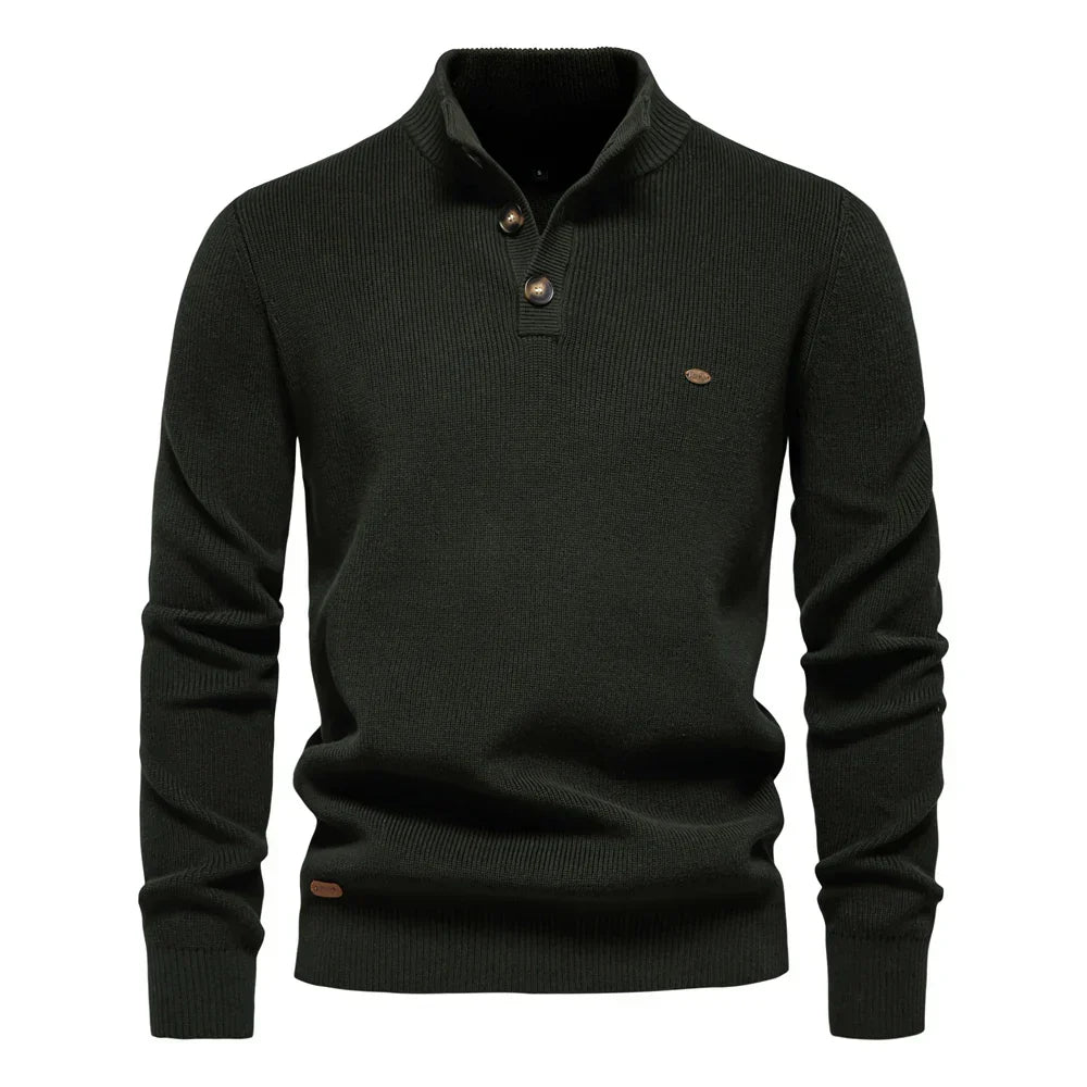 Van Elst Mode®  | Herentrui Met Knoopdesign