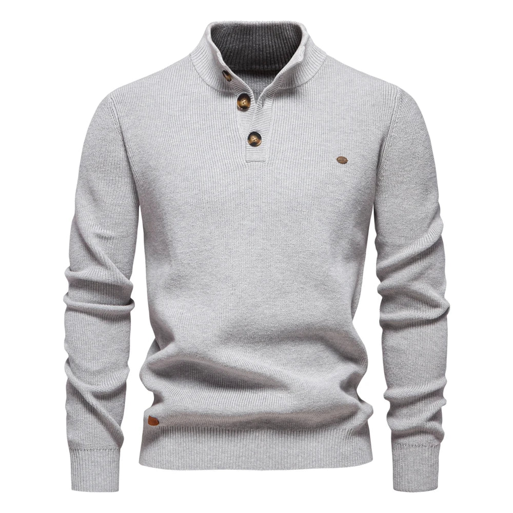 Van Elst Mode®  | Herentrui Met Knoopdesign