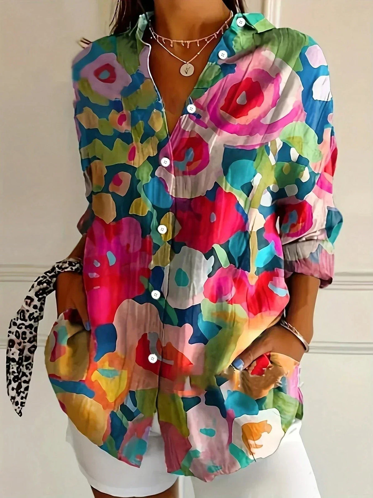 Van Beeck Amsterdam® | Kleurrijke Lente Blouse