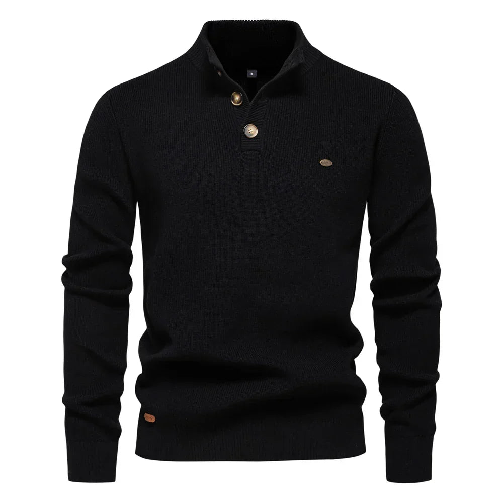 Van Elst Mode®  | Herentrui Met Knoopdesign