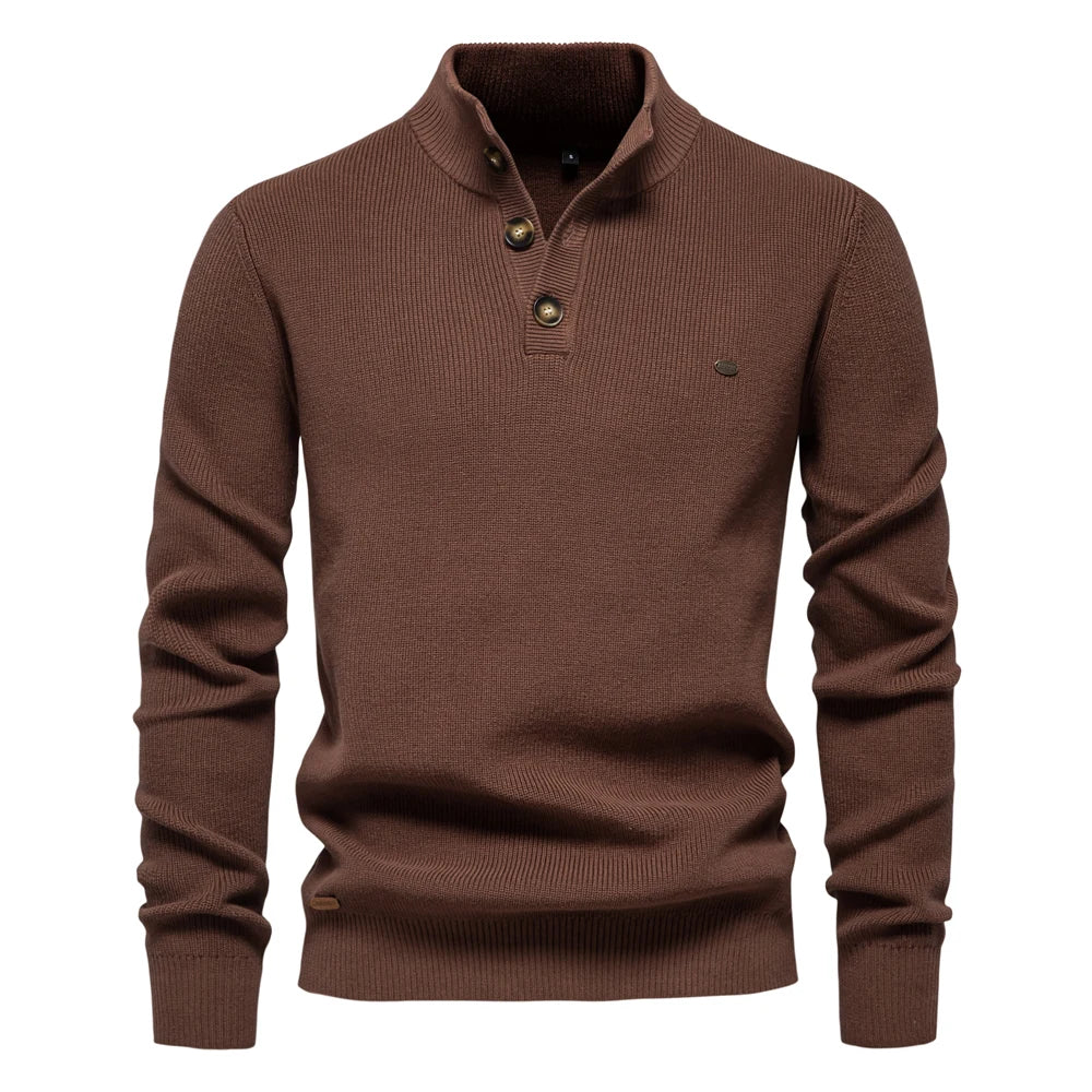 Van Elst Mode®  | Herentrui Met Knoopdesign