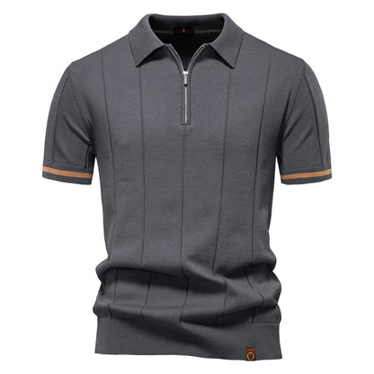 Van Elst Mode® | Zomerse Polo met Rits