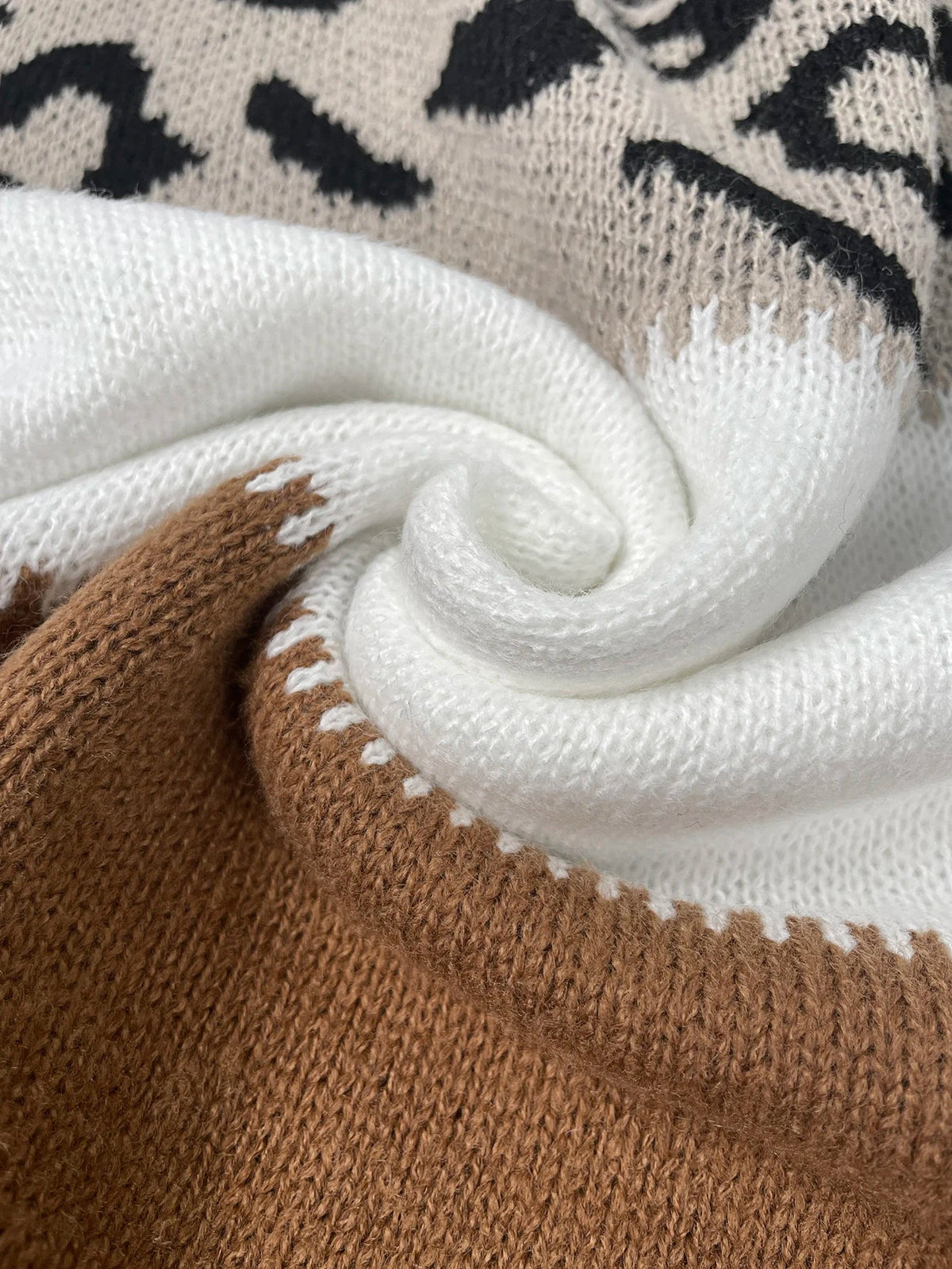 Van Beeck Amsterdam® | Trui Met Luipaardprint