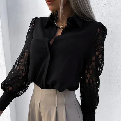 Van Beeck Amsterdam® | MODIEUZE KRAGENBLOUSE