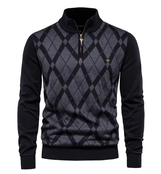 Van Elst Mode® | Half-Zip Herentrui