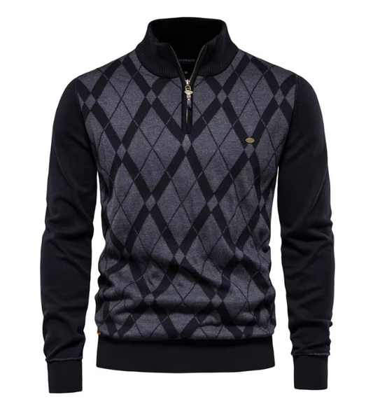 Van Beeck Amsterdam® | Half-Zip Herentrui